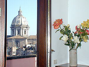 (i) view from the bed 