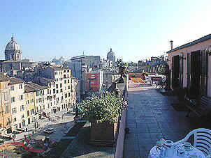 Terrace, view from its left side
