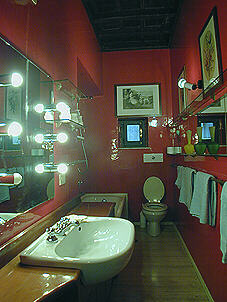 The bathroom